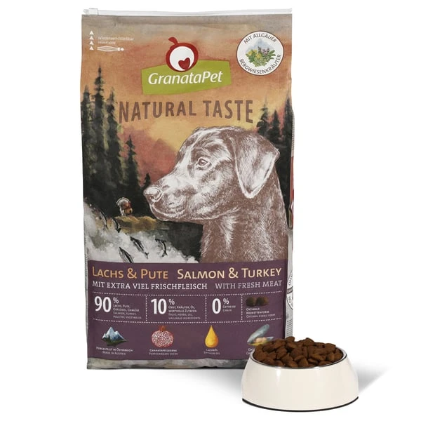 GranataPet Natural Taste Lachs & Pute 4 GranataPet Natural Taste Lachs & Pute – Bild 2