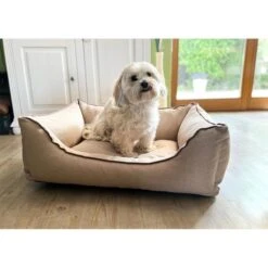 Aumüller Hundebett Sofa Basic 80 Cm -Deutschland Wuff Spielzeug Verkaufs-Shop aumueller hundebett sofa basic beige web 3