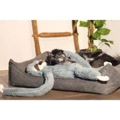 Beeztees XL Hundespielzeug Plüsch Faultier Mees Grau -Deutschland Wuff Spielzeug Verkaufs-Shop beeztees xl hundespielzeug plusch faultier mees grau 3