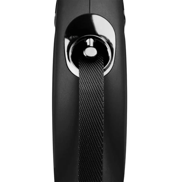 Flexi New Classic Gurtleine Schwarz 5 Flexi New Classic Gurtleine Schwarz – Bild 3