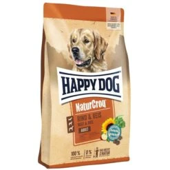 Happy Dog NaturCroq Rind & Reis
