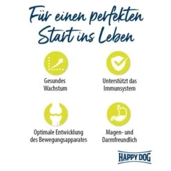 Happy Dog Supreme Junior Giant Lamb & Rice 15kg -Deutschland Wuff Spielzeug Verkaufs-Shop happy dog young giant junior lamm reis 2