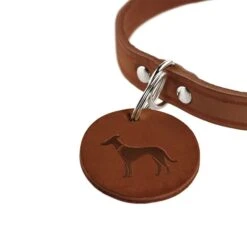 Hunter Halsband Aalborg Cognac -Deutschland Wuff Spielzeug Verkaufs-Shop hunter halsband aalborg cognac 3