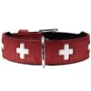 Hunter Swiss Halsband Rot/schwarz -Deutschland Wuff Spielzeug Verkaufs-Shop hunter swiss halsband rot schwarz