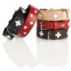 Hunter Swiss Halsband Rot/schwarz -Deutschland Wuff Spielzeug Verkaufs-Shop hunter swiss halsband rot schwarz 3