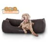 Knuffelwuff Orthopädisches Hundebett Amelie Schwarz -Deutschland Wuff Spielzeug Verkaufs-Shop knuffelwuff orthopadisches hundebett amelie schwarz m l 1