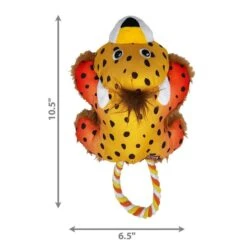 KONG Cozie Tuggz Cheetah -Deutschland Wuff Spielzeug Verkaufs-Shop kong cozie tuggz cheetah 3