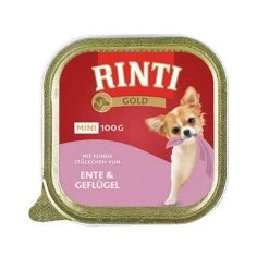 Rinti Gold Mini Feine Stückchen Von Ente & Geflügel