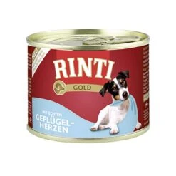 Rinti Gold Echte Geflügelherzen