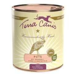 Terra Canis CLASSIC – Pute Mit Brokkoli, Birne Und Kartoffel