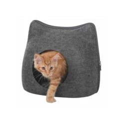 Trixie Kuschelhöhle Cat - Anthrazit -Deutschland Wuff Spielzeug Verkaufs-Shop trixie kuschelhohle cat anthrazit 3