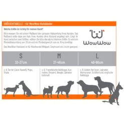 WowWow Professional Halsband Blau -Deutschland Wuff Spielzeug Verkaufs-Shop wowwow tabelle