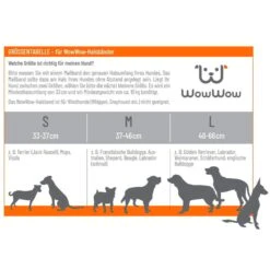 WowWow Professional Halsband Rot -Deutschland Wuff Spielzeug Verkaufs-Shop wowwow tabelle60b61880a5ee8