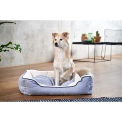 ZooRoyal Hundebett Kian Grau 73 X 60 Cm -Deutschland Wuff Spielzeug Verkaufs-Shop zooroyal hundebett kian grau 8