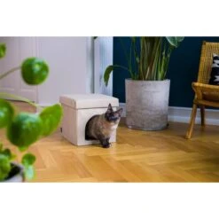 ZooRoyal Faltbare Kuschelhöhle Louisa -Deutschland Wuff Spielzeug Verkaufs-Shop zooroyal kuschelhohle louisa beige 6