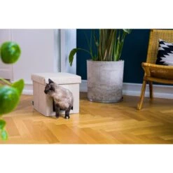 ZooRoyal Faltbare Kuschelhöhle Louisa -Deutschland Wuff Spielzeug Verkaufs-Shop zooroyal kuschelhohle louisa beige 7